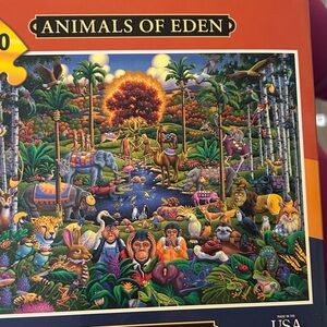 Animals of Eden Puzzle 500 piece.